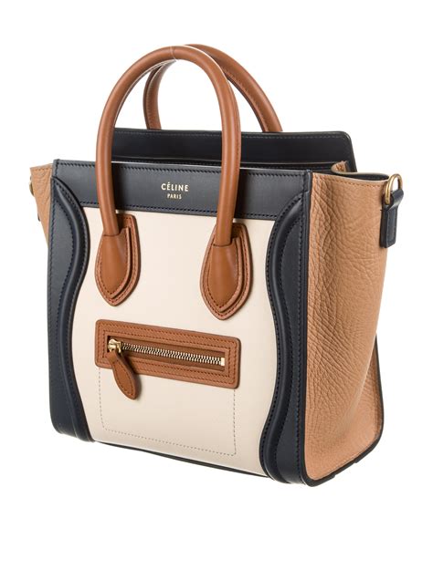 celeine nano luggage tote.